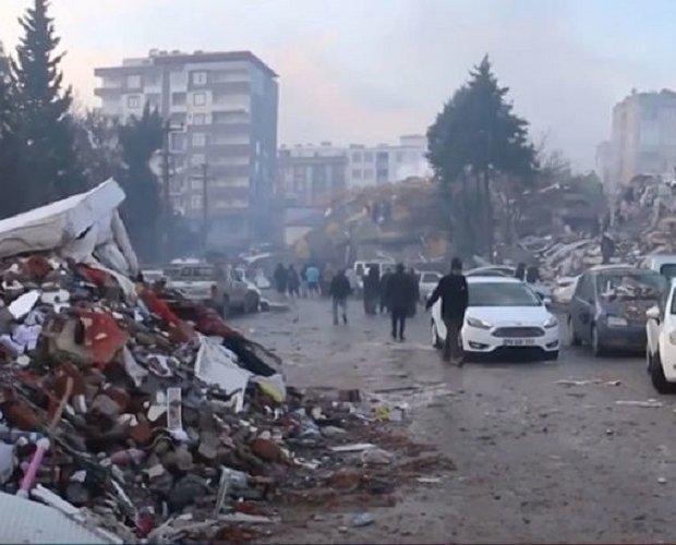 Baku TV в Малатье: мольба о помощи от пострадавшей при землетрясении - ВИДЕО