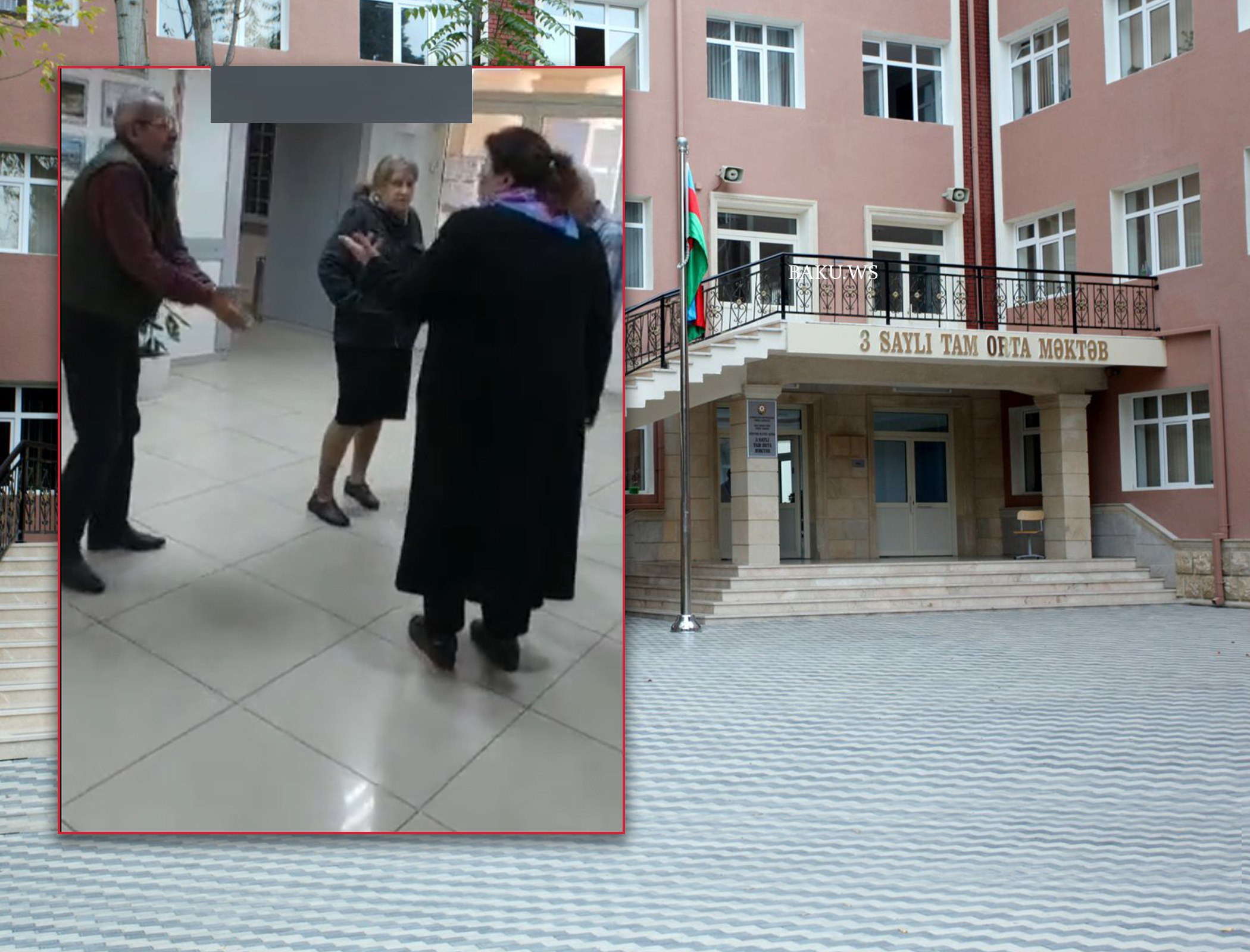Скандал в бакинской школе: директор закрыл двери... - ВИДЕО