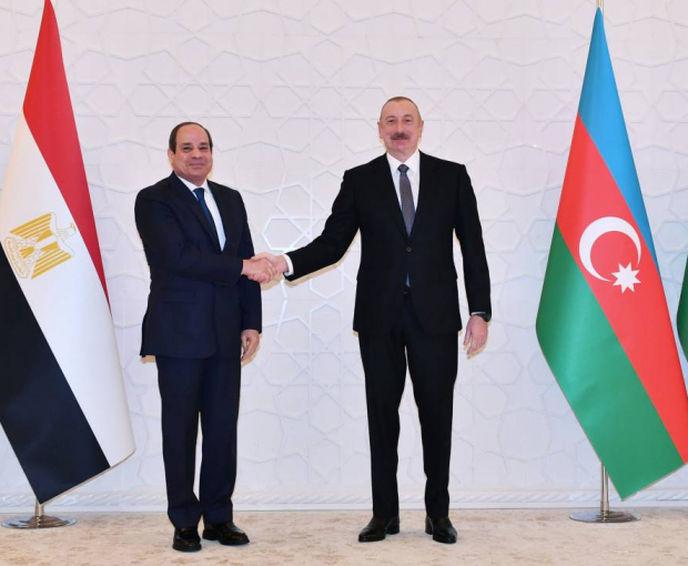 Президент Египта Абдулфаттах ас-Сиси позвонил Президенту Азербайджана Ильхаму Алиеву