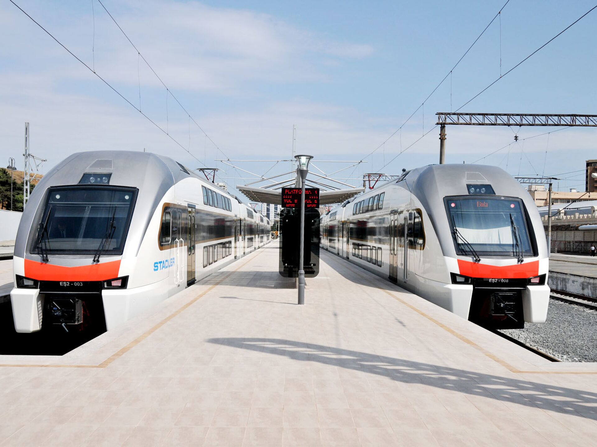Обнародован график движения поезда Баку - Сумгайыт на ближайшие три дня