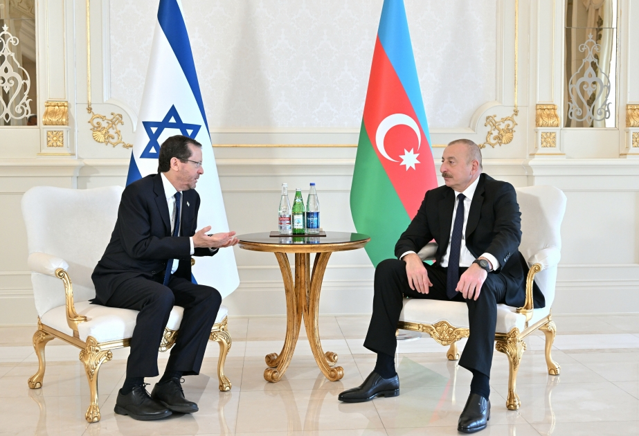 Состоялась встреча президентов Азербайджана и Израиля один на один - ОБНОВЛЕНО