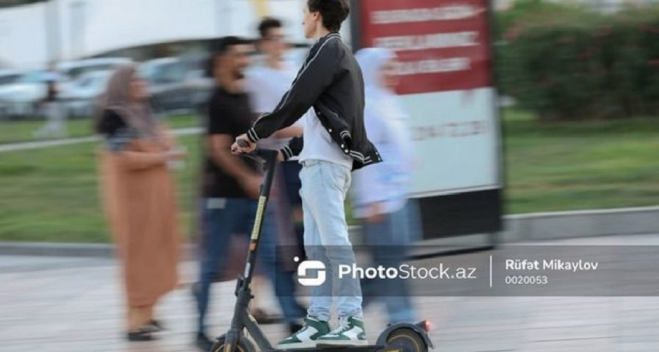 Дорожная полиция Баку об использовании скутеров