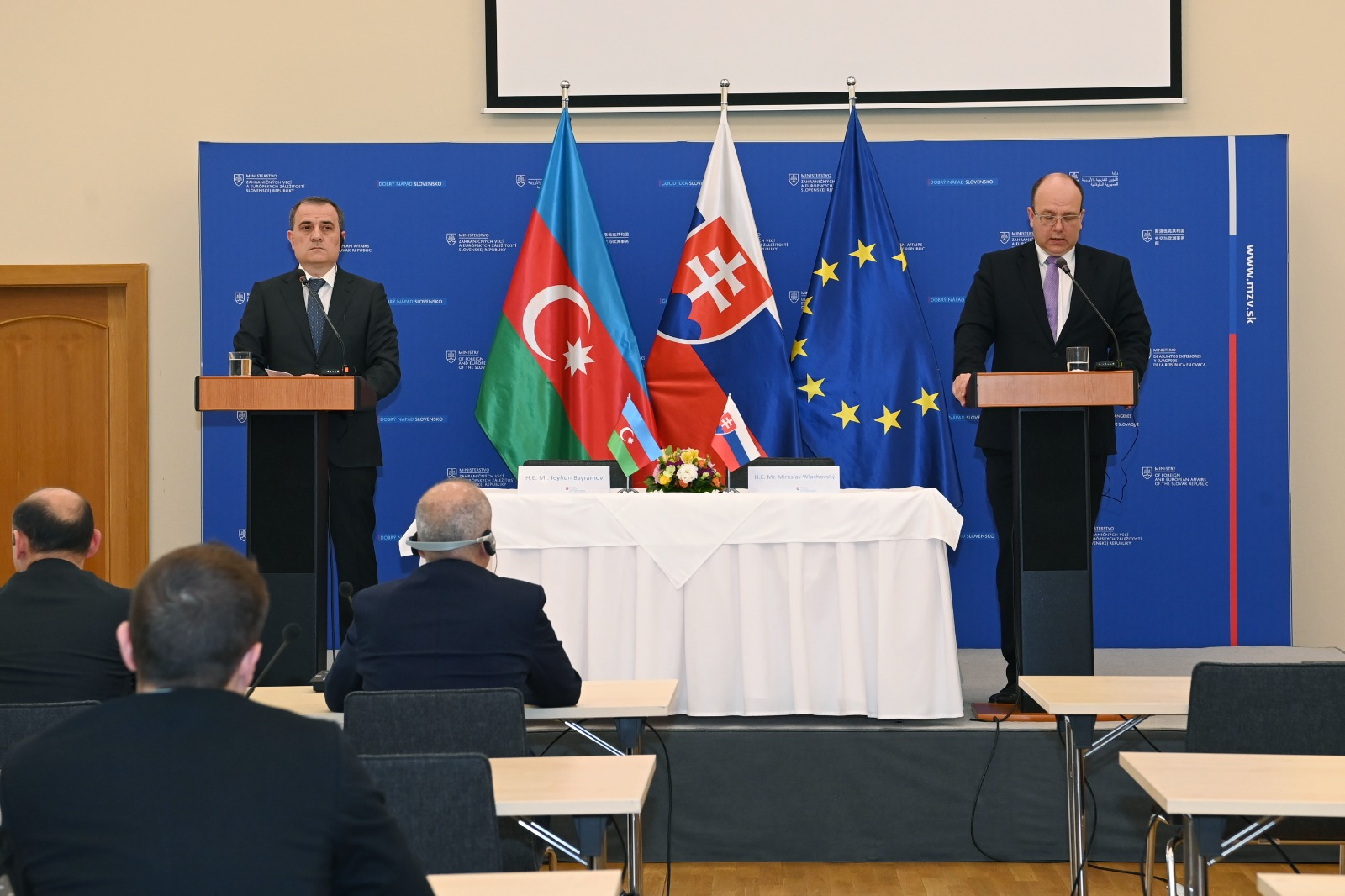 Азербайджан и Словакия хотят расширить сотрудничество в области разминирования - ФОТО