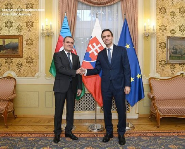 Глава МИД Азербайджана встретился с премьер-министром Словакии - ФОТО