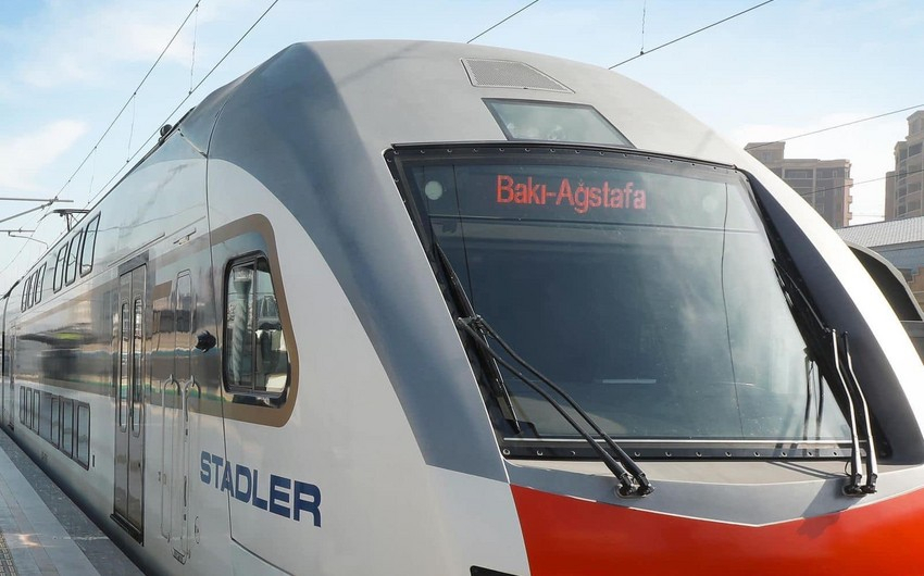 Назначены дополнительные железнодорожные рейсы по маршруту Баку - Агстафа - Баку
