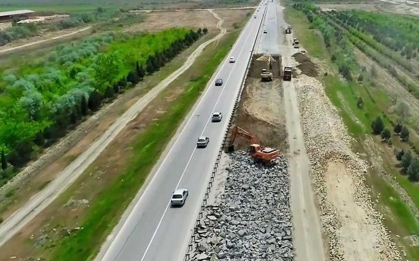 На участке дороги Баку - Губа проводятся ремонтные работы
