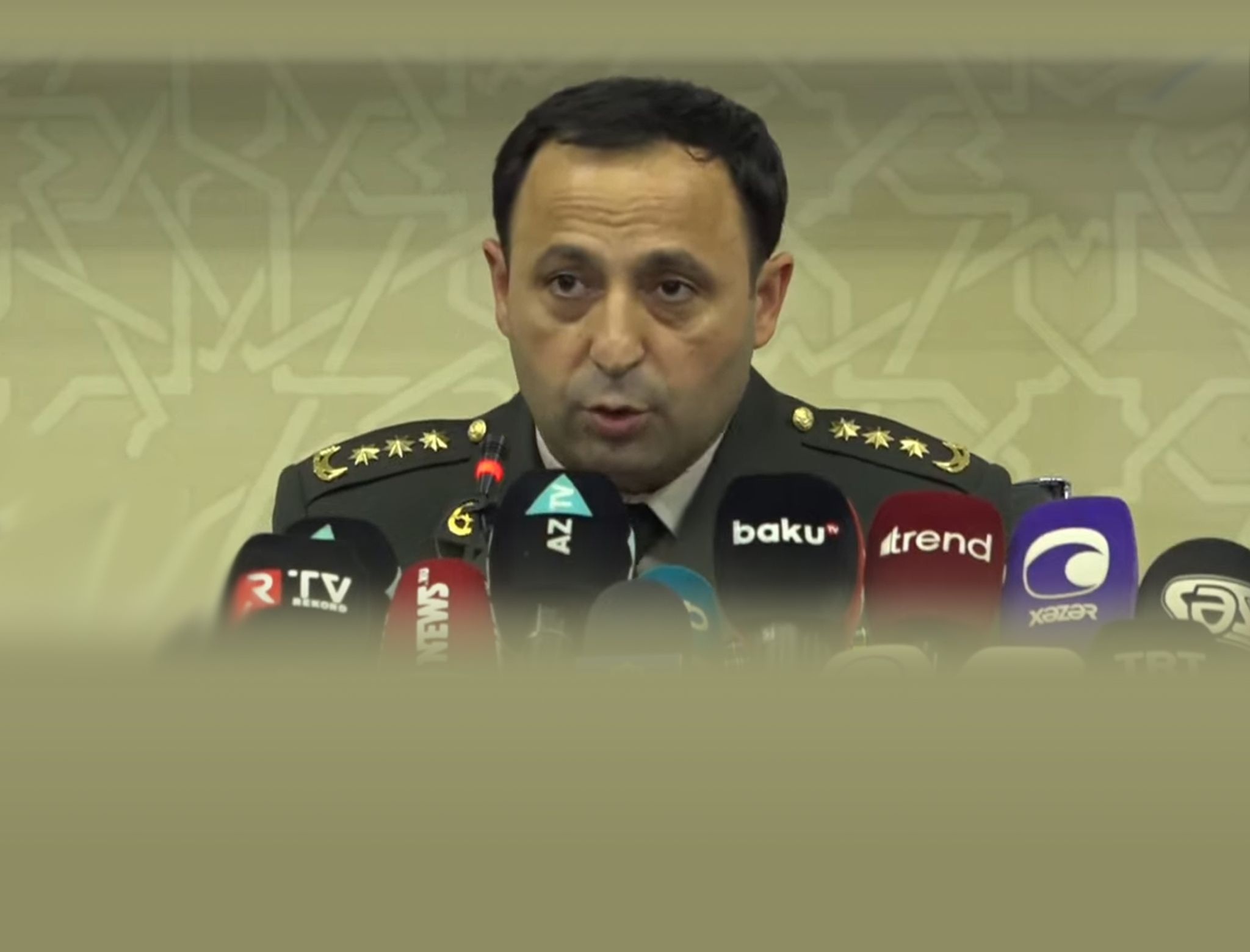 Министерство обороны Азербайджана провело брифинг - ВИДЕО