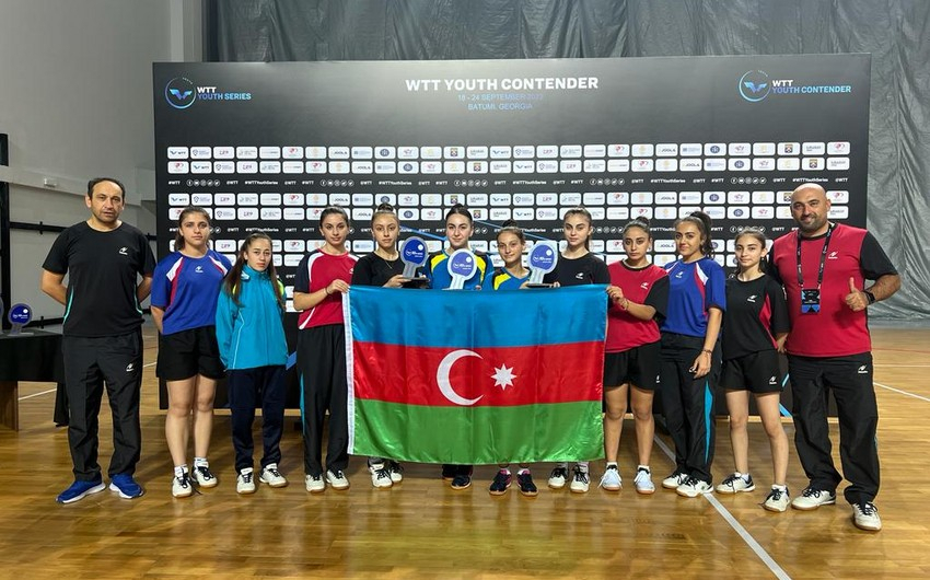 Азербайджанские теннисистки разгромили армянских соперниц