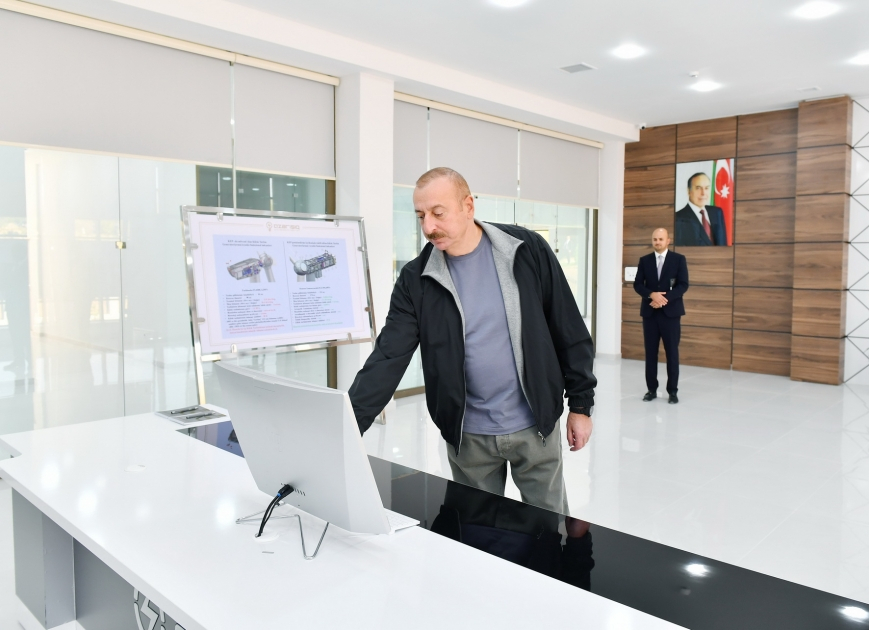 Ильхам Алиев открыл Джебраильский центр цифрового управления ОАО "Азеришыг" - ОБНОВЛЕНО + ФОТО