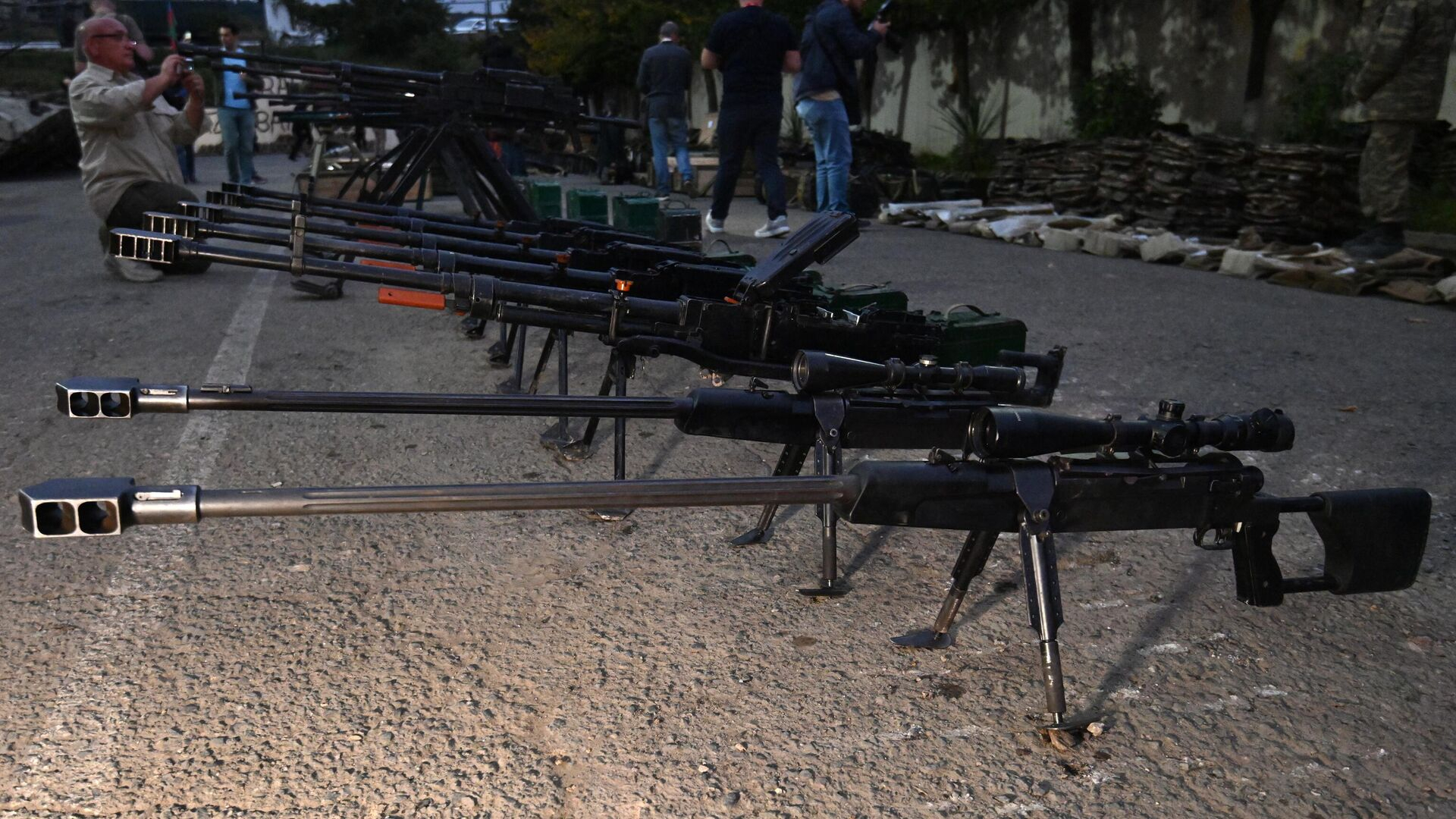 Боевая техника, оружие и боеприпасы, конфискованные в Карабахском регионе Азербайджана - СПИСОК + ФОТО