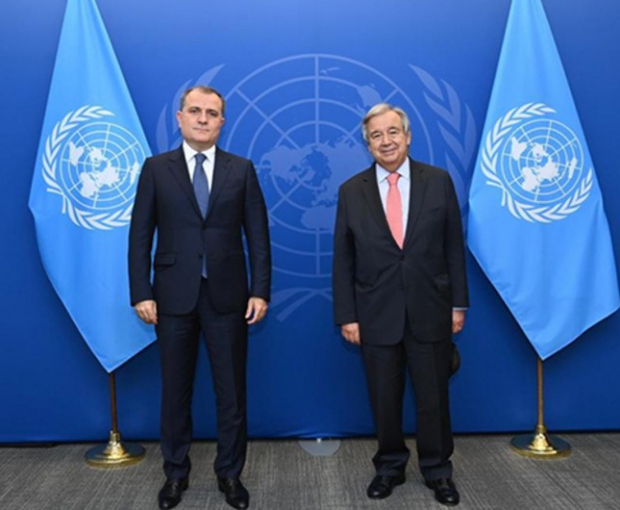 Глава МИД Азербайджана встретится с генеральным секретарем ООН