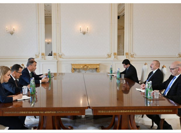 Президент Ильхам Алиев принял специального представителя Европейского союза по Южному Кавказу