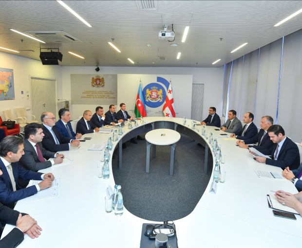 Министр экономики Азербайджана посетил Грузию - ФОТО