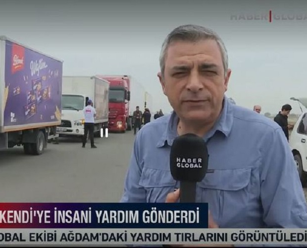 Турецкая общественность наблюдала за победой Азербайджана на Haber Global - ВИДЕО