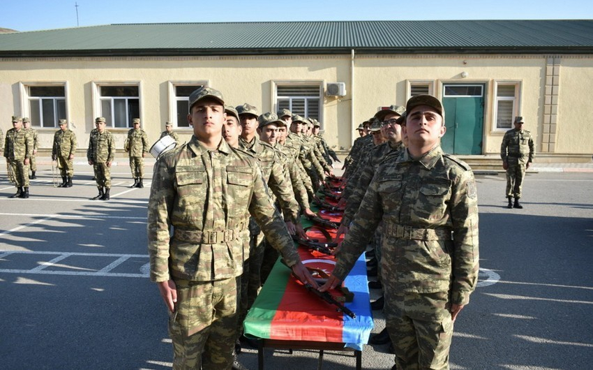 В Азербайджане начался очередной осенний призыв на военную службу