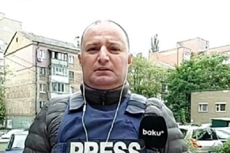 Корреспондент Baku TV передает из Украины: Усилились обстрелы с обеих сторон - ВИДЕО