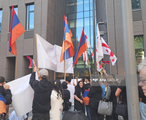 Грузинская полиция предотвратила провокацию армянской диаспоры против Азербайджана - ФОТО