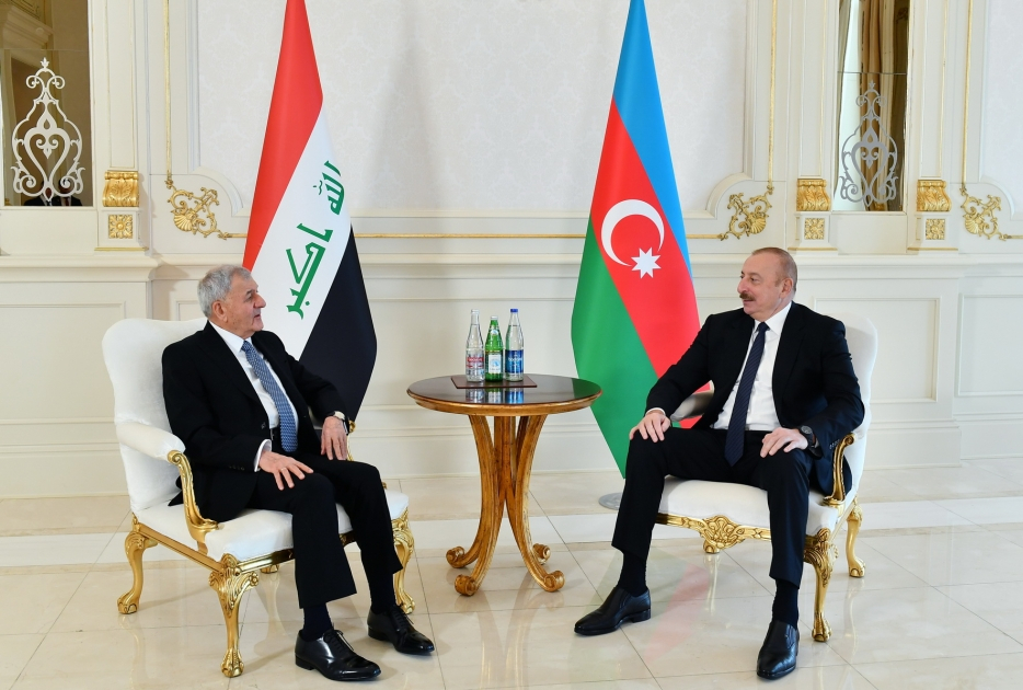 Состоялась встреча президентов Азербайджана и Ирака один на один - ОБНОВЛЕНО + ФОТО