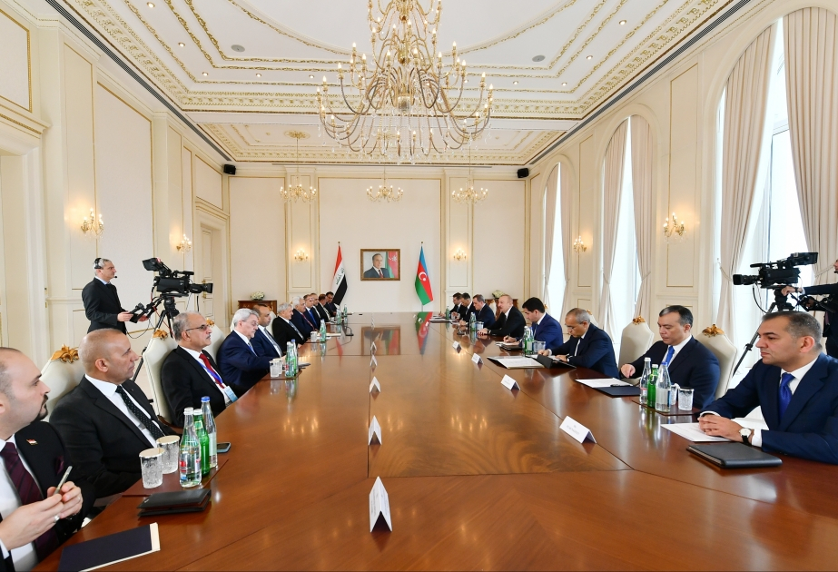Состоялась встреча президентов Азербайджана и Ирака в расширенном составе - ОБНОВЛЕНО