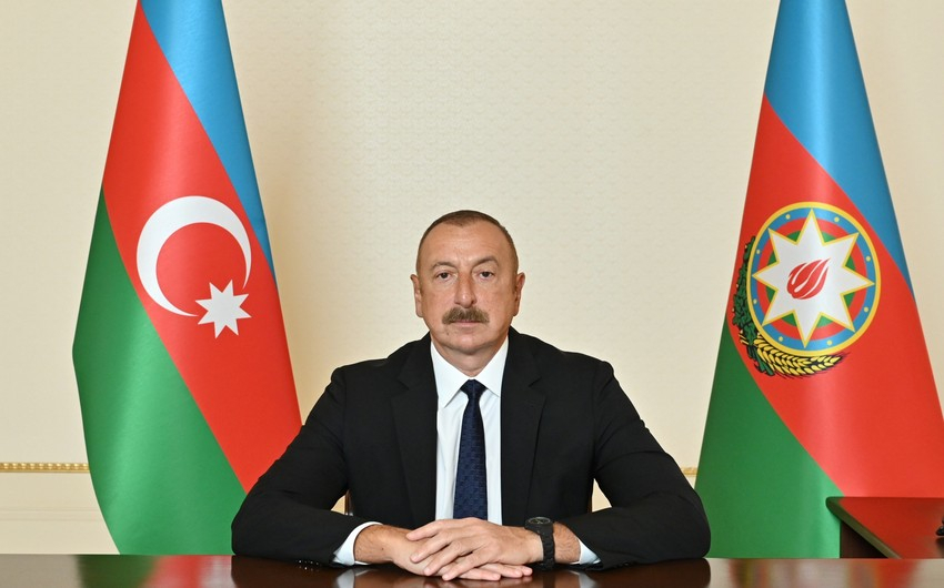 Президент Азербайджана поздравил главу Мавритании