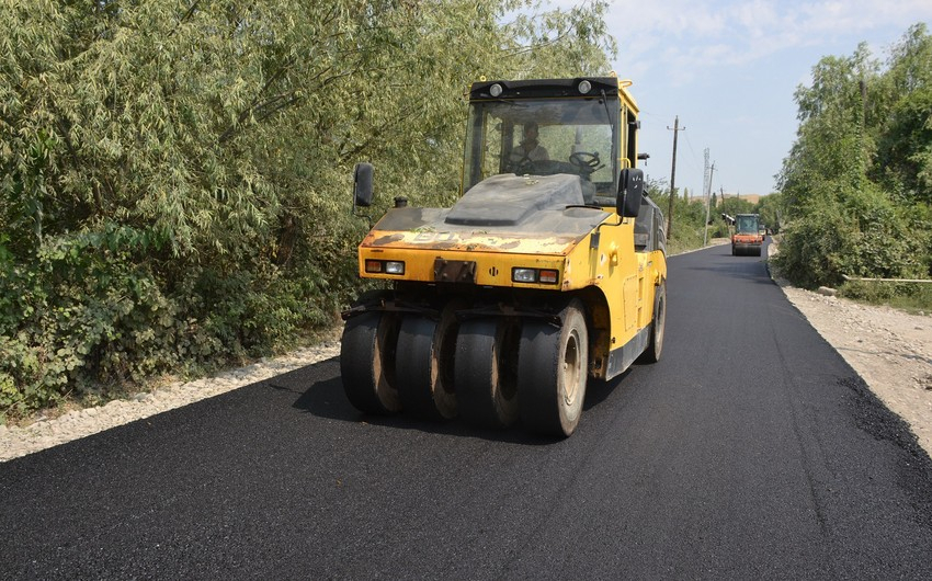 Завершается строительство автодороги Барда - Агдам
