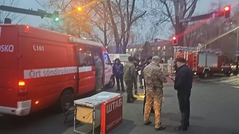 Стали известны некоторые подробности в связи с пожаром в хостеле в Алматы - ОБНОВЛЕНО + ФОТО