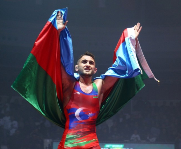 Два азербайджанских борца стали чемпионами мира среди военнослужащих - ВИДЕО