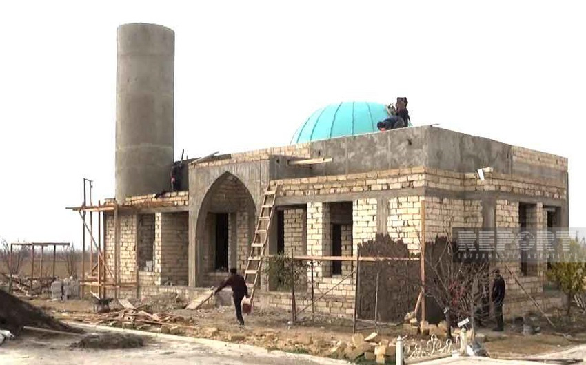 В Шарурском районе строится Мечеть шехидов - ФОТО