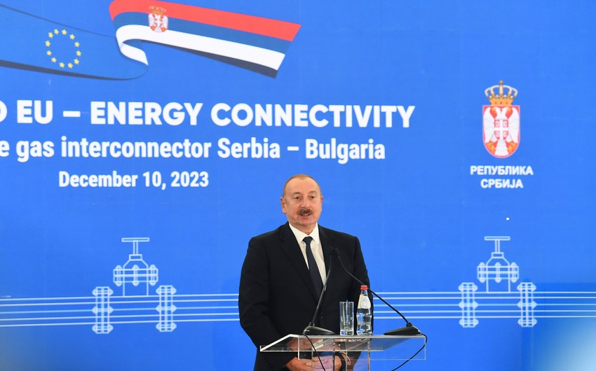 Президент: Реализованные нами проекты в значительной степени перекроили энергетическую карту Евразии