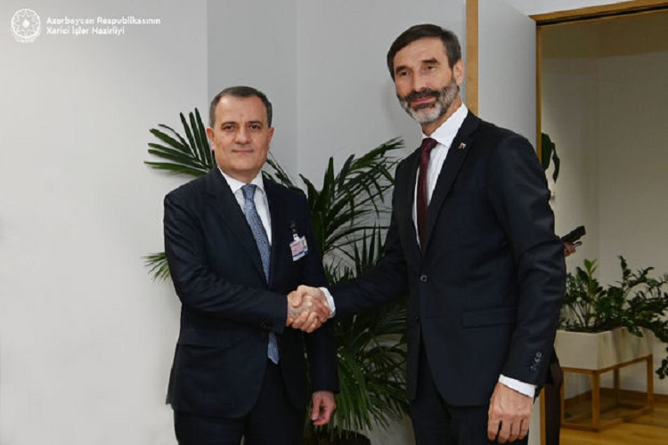 Джейхун Байрамов встретился с министром иностранных дел Словакии - ФОТО