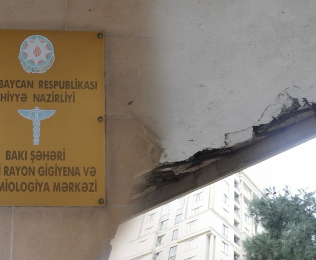 В Баку медучреждение находится в аварийном состоянии: почему не принимаются меры? - ВИДЕОРЕПОРТАЖ