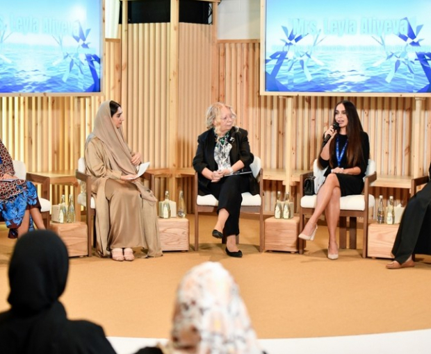 Лейла Алиева приняла участие в обсуждениях по изменению климата в рамках COP-28 в Дубае - ФОТО