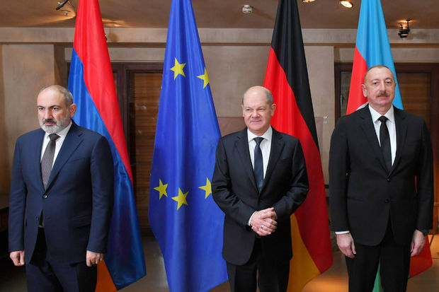 В Мюнхене состоялась трехсторонняя встреча лидеров Азербайджана, Германии и Армении - ОБНОВЛЕНО + ФОТО