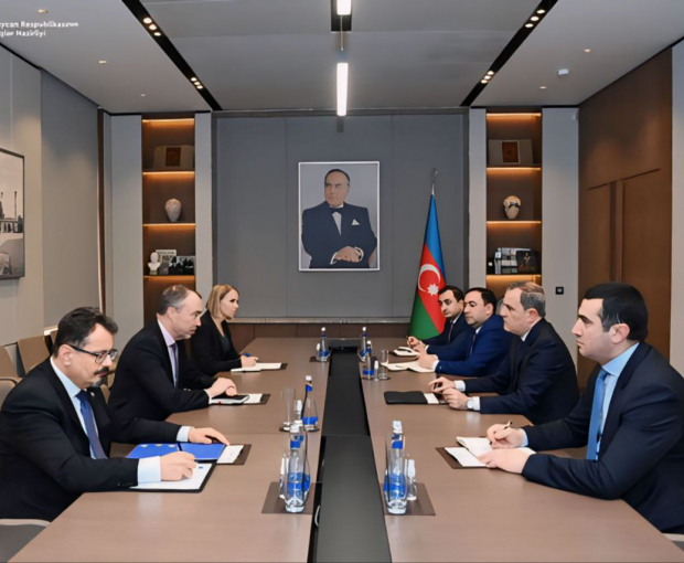 Джейхун Байрамов обсудил с Тойво Клааром процесс нормализации азербайджано-армянских отношений - ФОТО