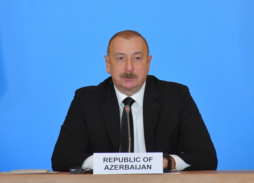 Ильхам Алиев выступил на заседании Консультативного совета Южного газового коридора в Баку - ОБНОВЛЕНО + ФОТО