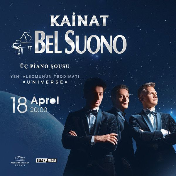 В Баку состоится шоу трех роялей Bel Suono - ВИДЕО