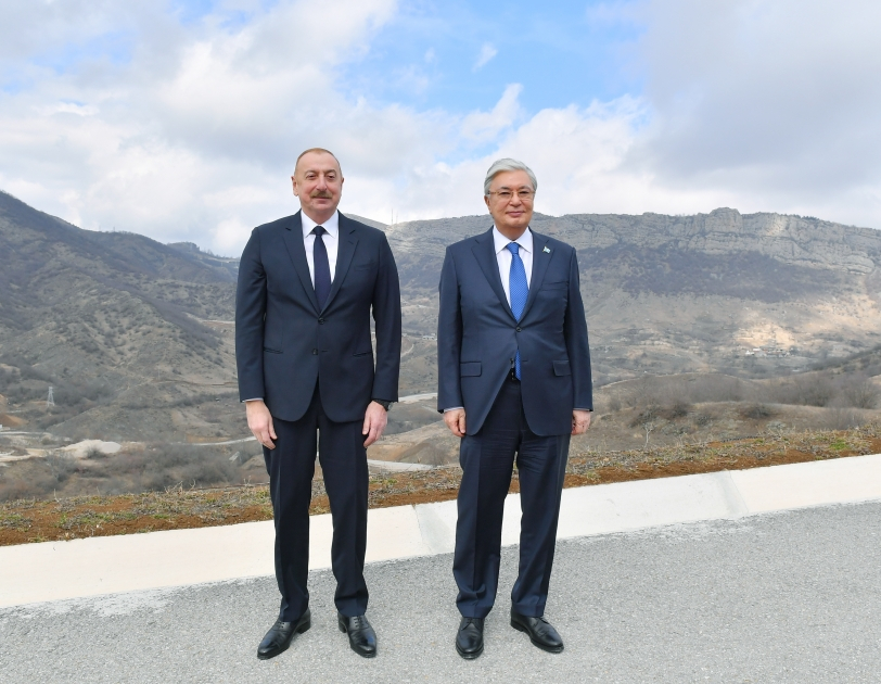 Президенты Азербайджана и Казахстана посетили Шушу - ОБНОВЛЕНО + ФОТО
