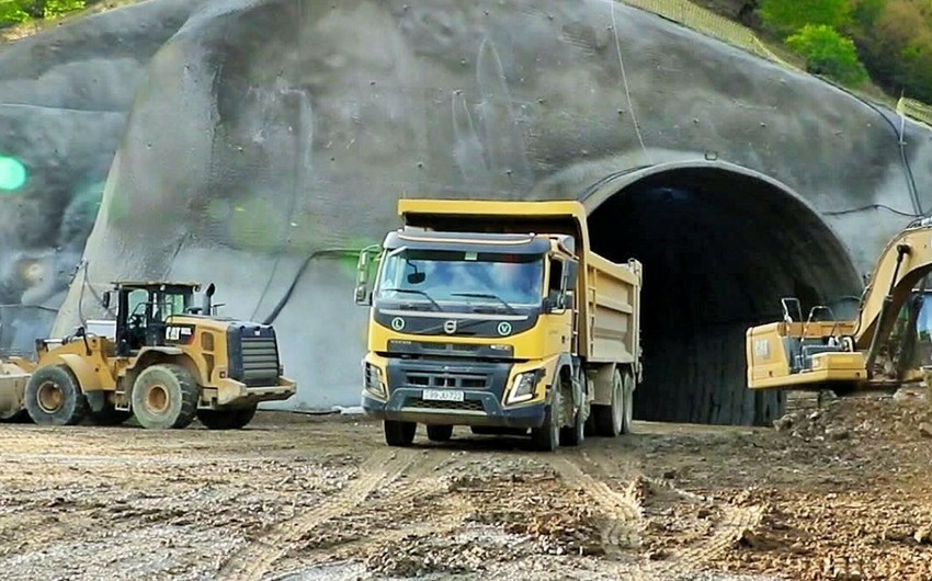 Работы по строительству Муровдагского тоннеля выполнены на 65%