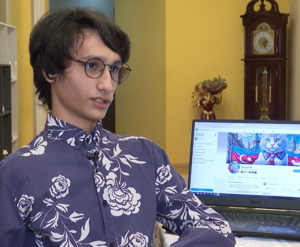Азербайджанский школьник создал нейросеть - ВИДЕО