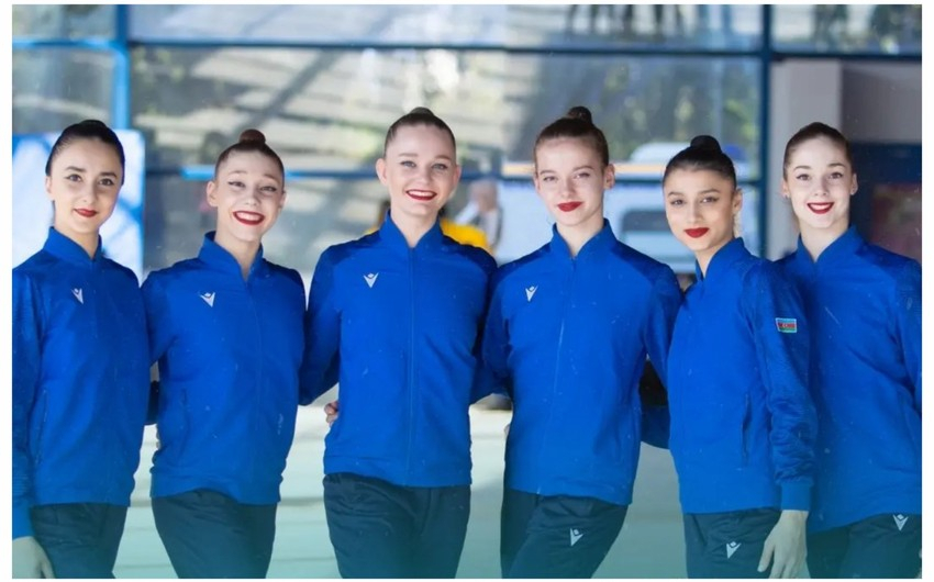 Азербайджанские гимнастки завоевали золотые медали на международном турнире в Эстонии - ФОТО
