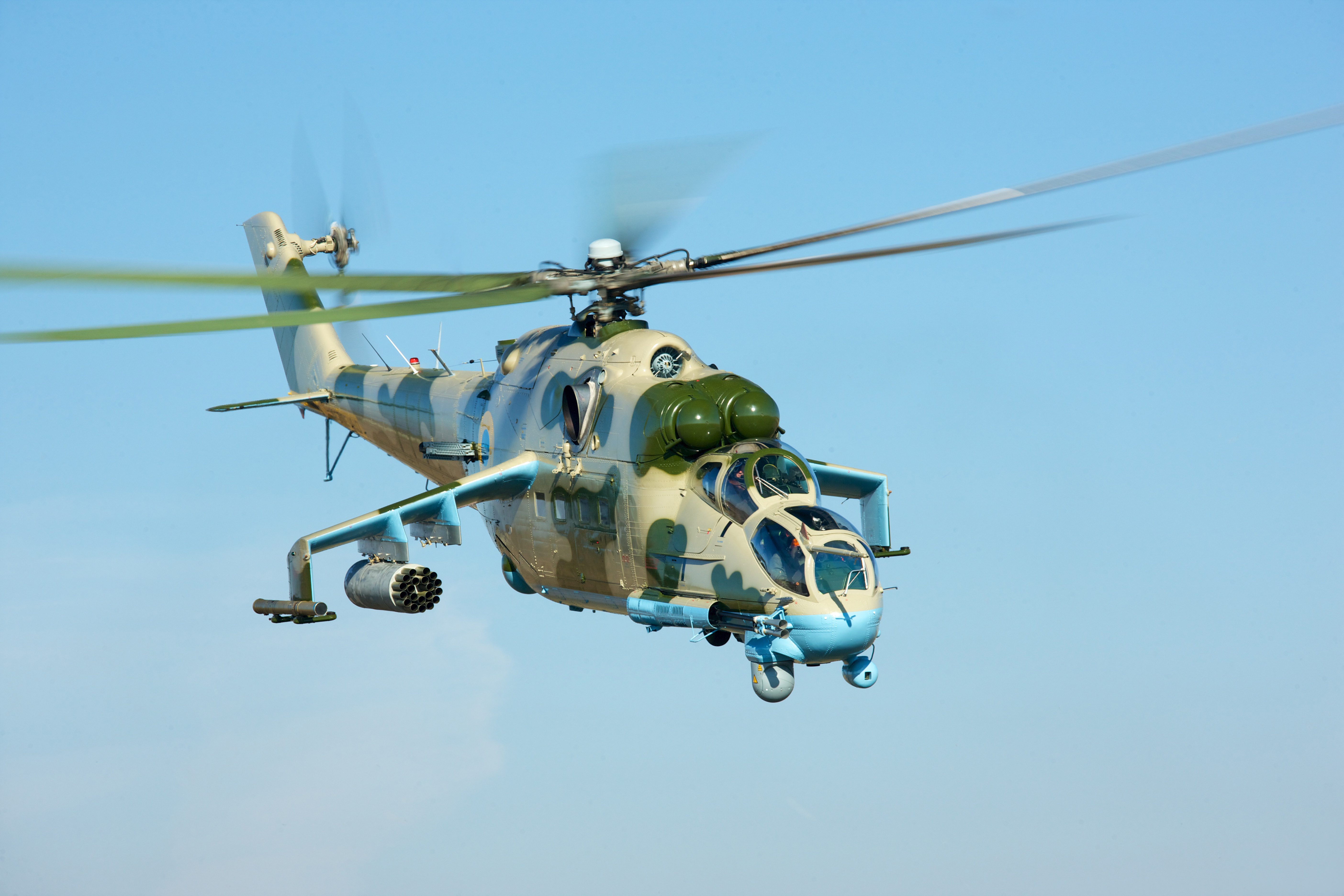 Над Черным морем потерпел крушение российский Ми-24