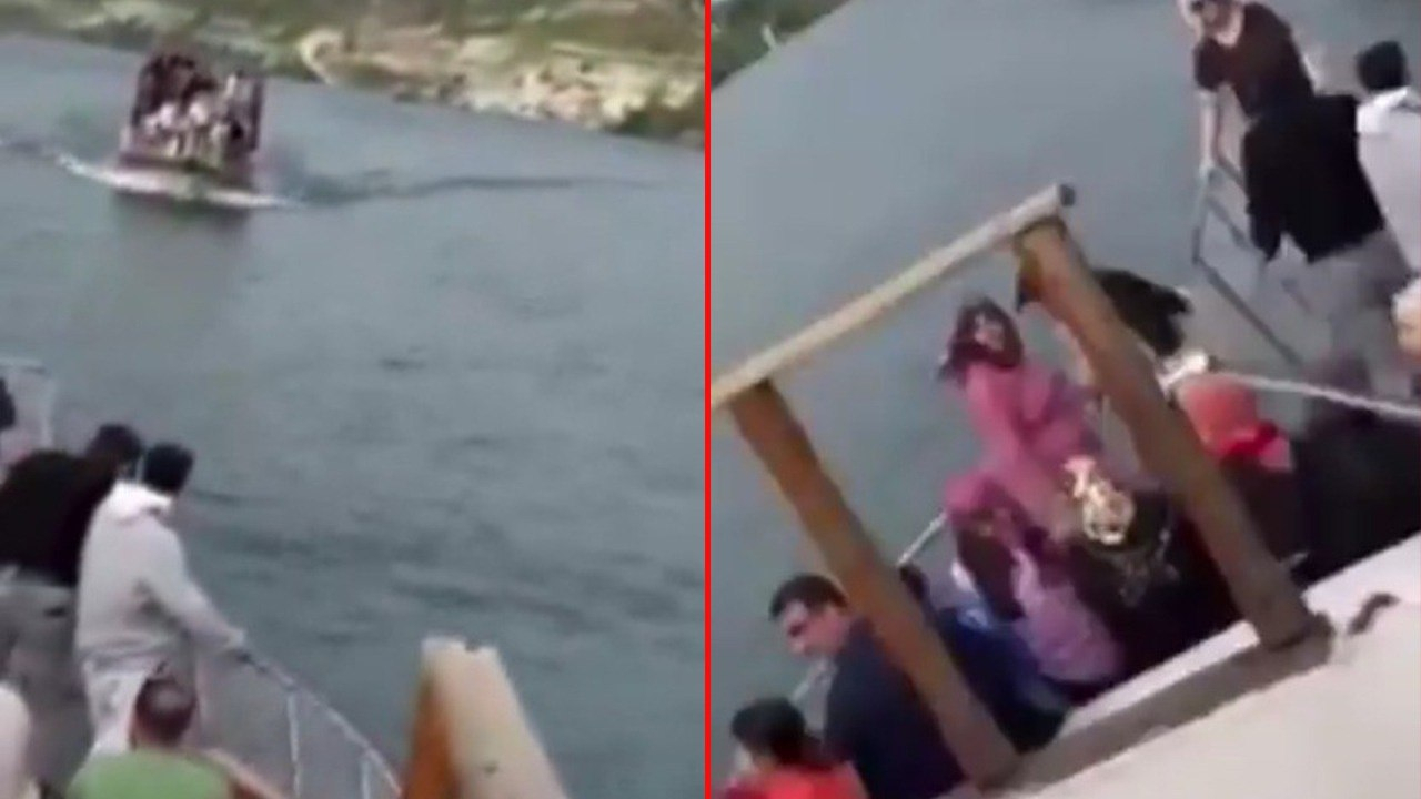 Столкновение лодок на реке Евфрат: туристы пережили страшные моменты - ВИДЕО