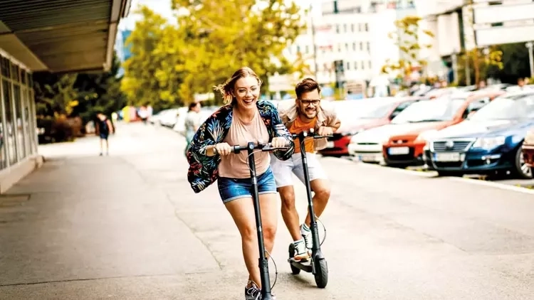 В немецком городе запретят скутеры