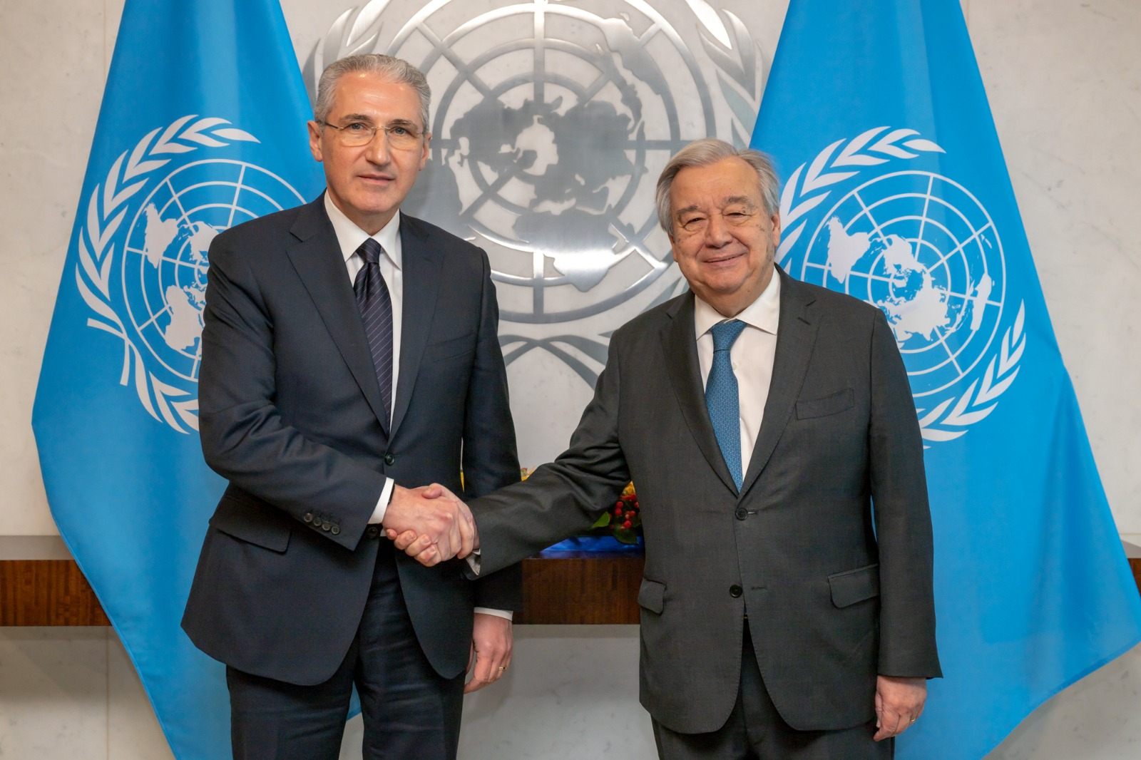 Президент COP29 встретился с генсеком ООН - ФОТО