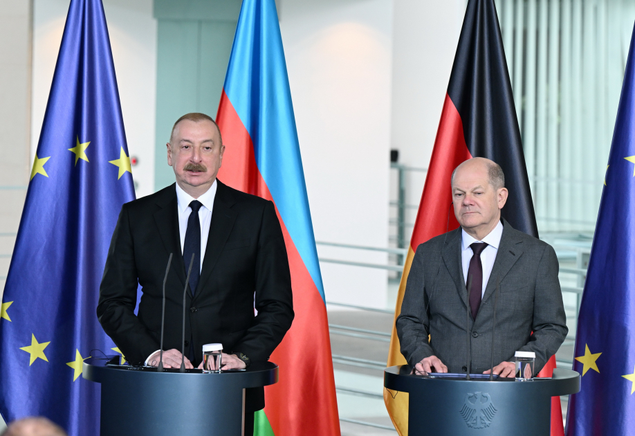 Ильхам Алиев и Олаф Шольц провели совместную пресс-конференцию - ОБНОВЛЕНО + ФОТО/ВИДЕО