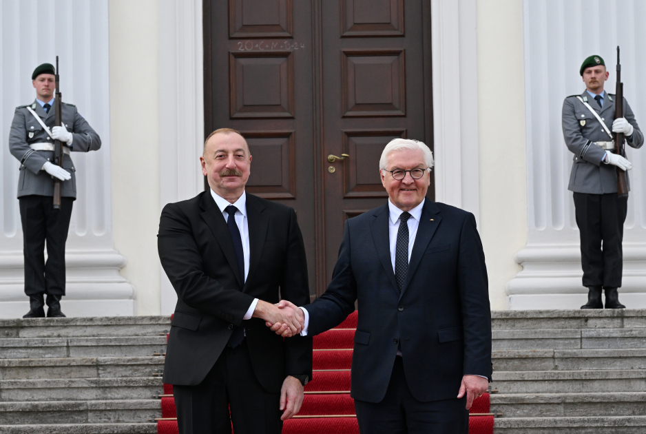 В Берлине состоялась встреча президентов Азербайджана и Германии один на один - ФОТО