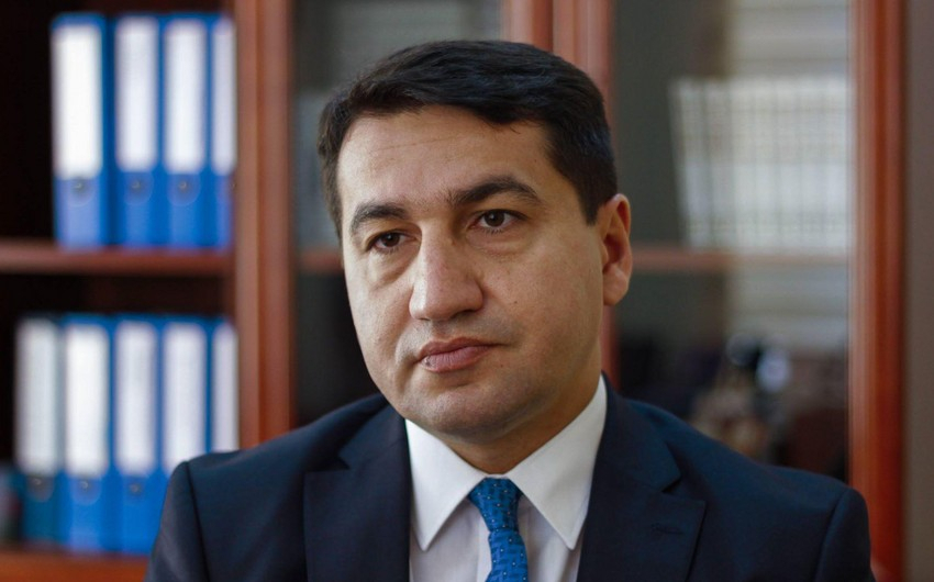 Хикмет Гаджиев: Мирное население Азербайджана ежедневно сталкивается с угрозой мин, установленных РА - ФОТО