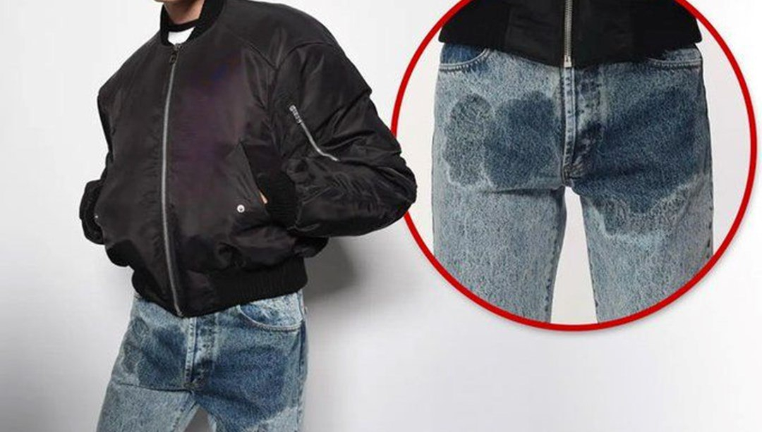 Модный скандал: джинсы с "грязными" пятнами взбудоражили мир моды - ФОТО