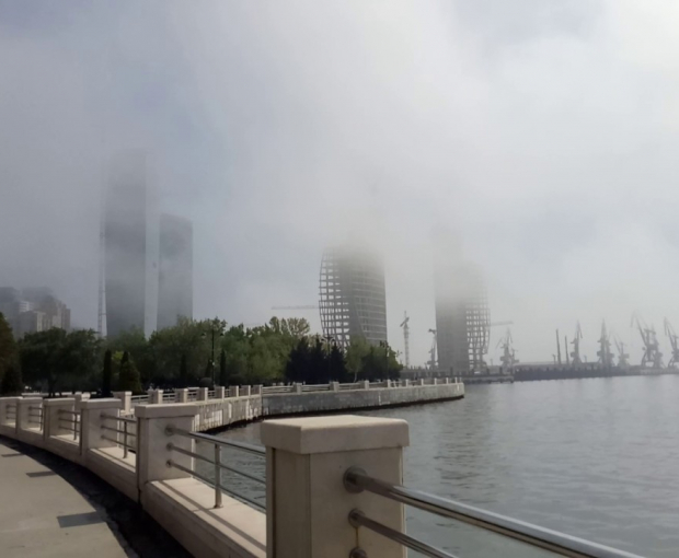 Как долго продержится туман в Баку и на Абшероне?