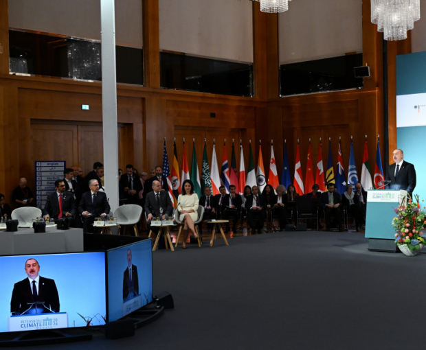 Ильхам Алиев принял участие в Петерсбергском климатическом диалоге в Берлине- ОБНОВЛЕНО + ФОТО/ВИДЕО